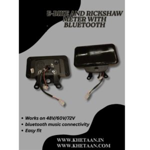 E rickshaw meter with bluetooth