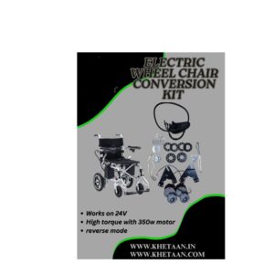 Electric wheel chair kit with joystick