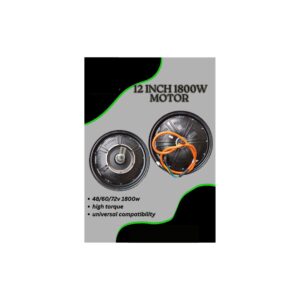 12 inch 2000w drum motor