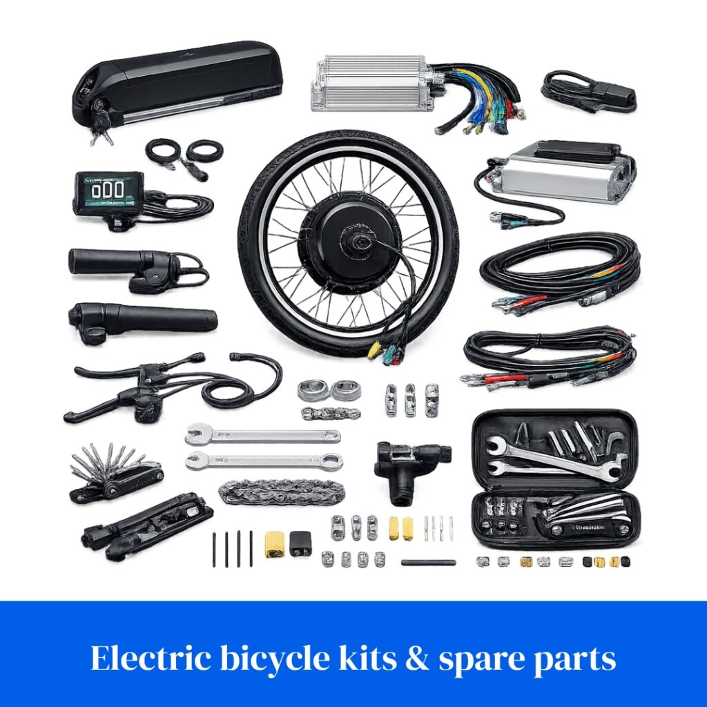 Electric bicycle kits & spare parts